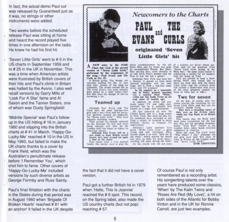 PAUL EVANS