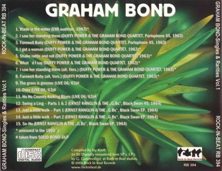 GRAHAM BOND