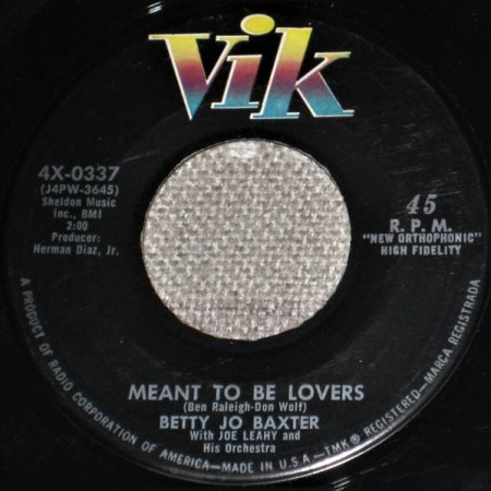 BETTY JO BAXTER