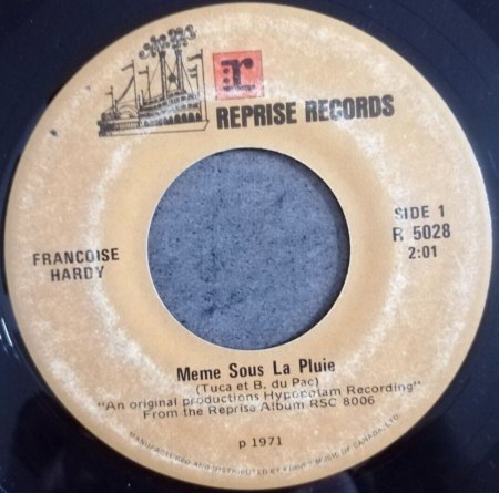 Francoise Hardy Si/EPs in französisch