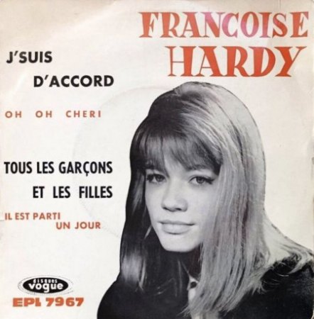 Francoise Hardy Si/EPs in französisch