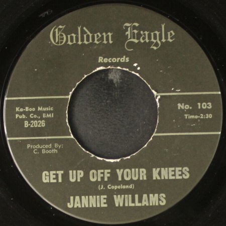 JANNIE WILLAMS - JEANETTE WILLIAMS