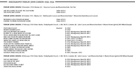 FIDDLIN' JOHN CARSON