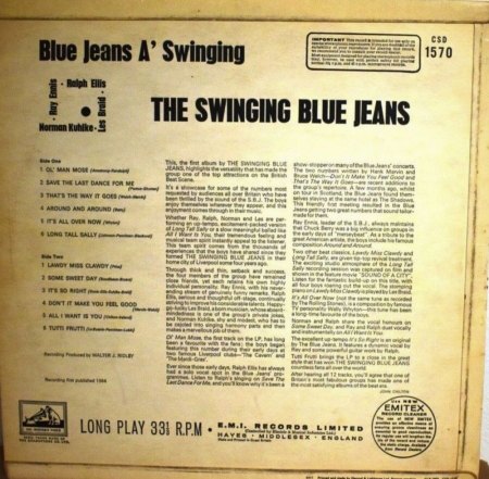 SWINGING BLUE JEANS