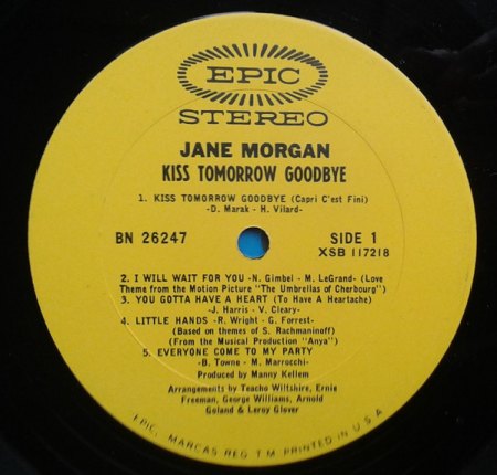 JANE MORGAN