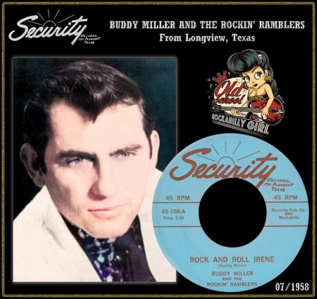 BUDDY MILLER - auch ein wichtiger Miller