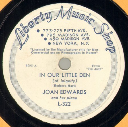 JOAN EDWARDS
