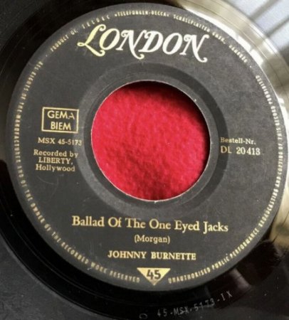 JOHNNY BURNETTE - London Collagen