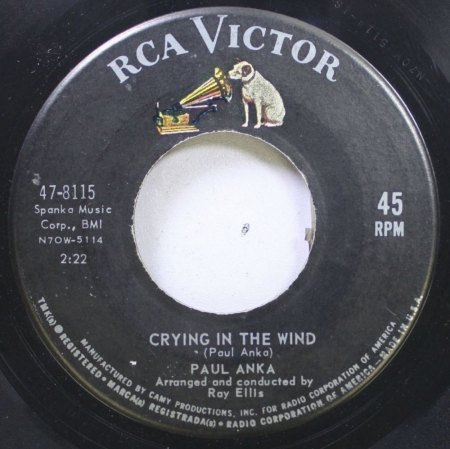 PAUL ANKA - seine Singles