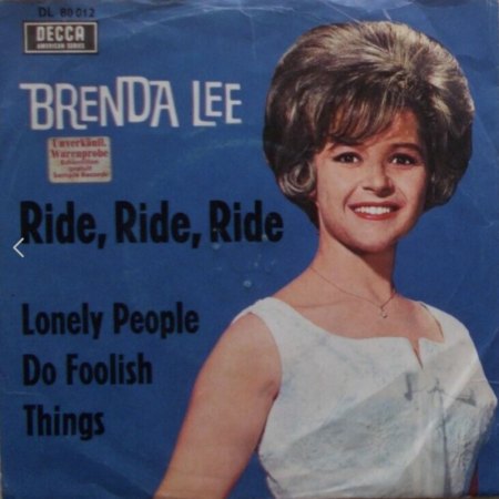 BRENDA LEE - deutsche Single auf Decca