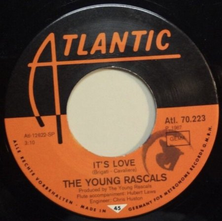 THE YOUNG RASCALS und dann THE RASCALS