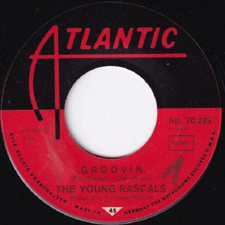 THE YOUNG RASCALS und dann THE RASCALS