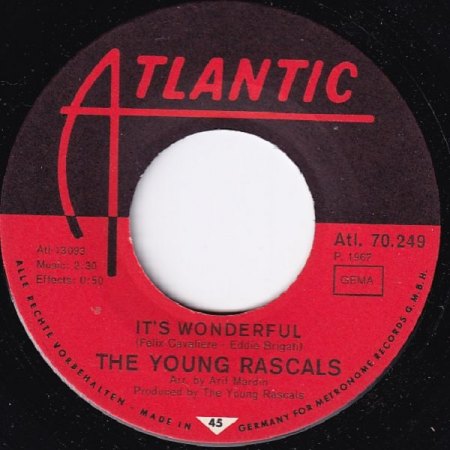 THE YOUNG RASCALS und dann THE RASCALS