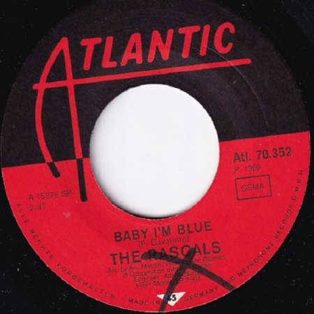 THE YOUNG RASCALS und dann THE RASCALS
