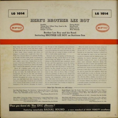 BROTHER LEE ROY