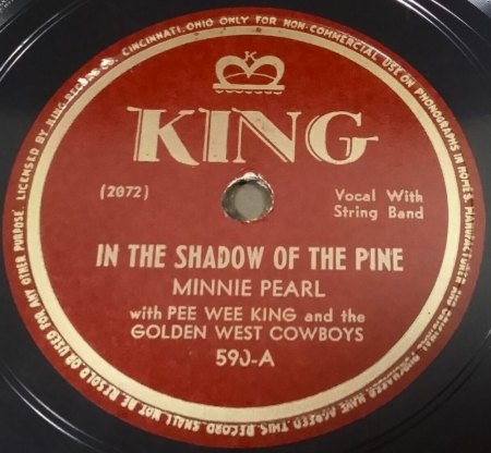MINNIE PEARL