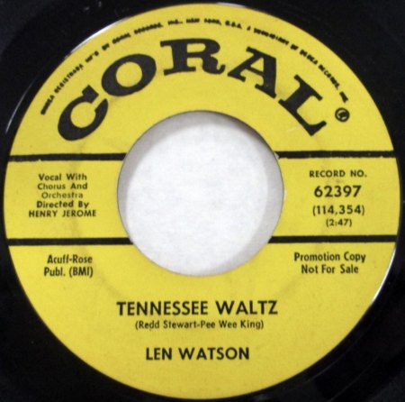 LEN WATSON