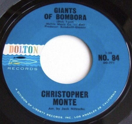 CHRISTOPHER MONTE