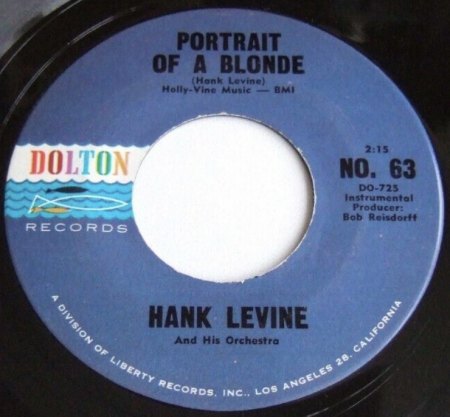 HANK LEVINE & MINIATURE MEN