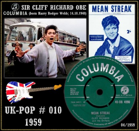CLIFF RICHARD AND THE DRIFTERS (SHADOWS) - SINGLES UK
