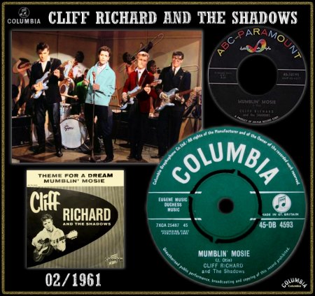 CLIFF RICHARD AND THE DRIFTERS (SHADOWS) - SINGLES UK