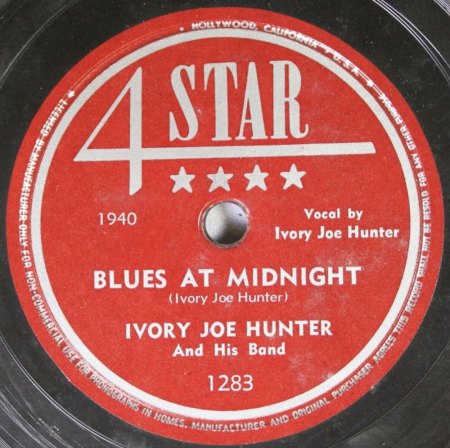 IVORY JOE HUNTER