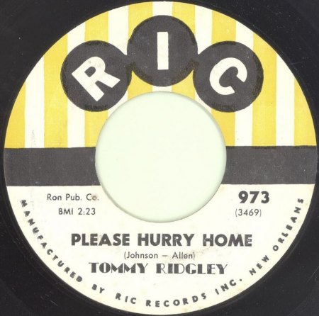 TOMMY RIDGLEY