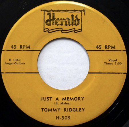 TOMMY RIDGLEY