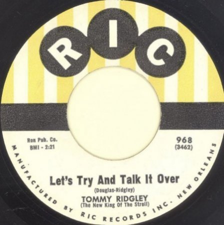 TOMMY RIDGLEY