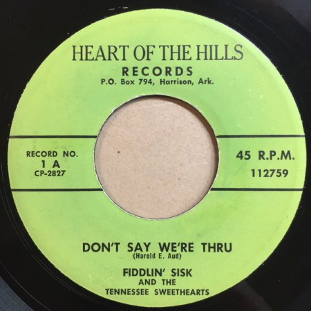 FIDDLIN' SISK & THE TENNESSEE SWEETHEARTS