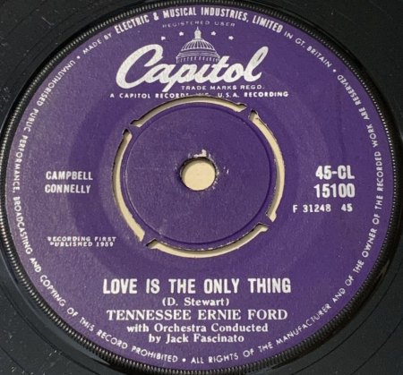 TENNESSEE ERNIE FORD (Bio, Disco etc.)