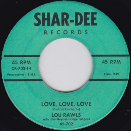 LOU RAWLS-Anfänge d.Soulsängers d. 60er u.70er  i.d. R&R