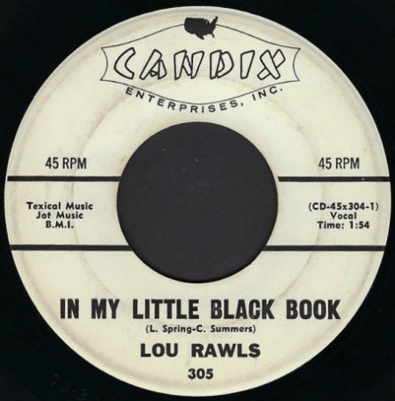 LOU RAWLS-Anfänge d.Soulsängers d. 60er u.70er  i.d. R&R