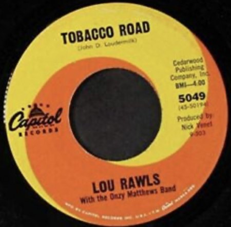 LOU RAWLS-Anfänge d.Soulsängers d. 60er u.70er  i.d. R&R