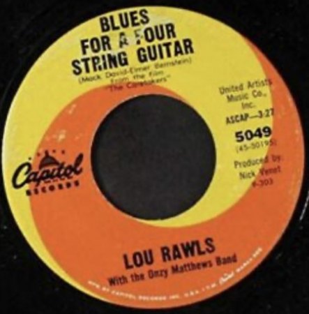 LOU RAWLS-Anfänge d.Soulsängers d. 60er u.70er  i.d. R&R