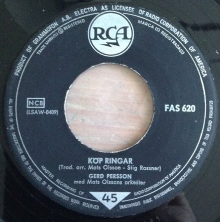 GERD PERSSON - Sängerin