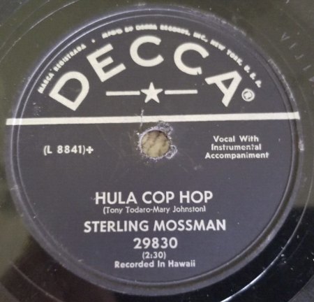 STERLING MOSSMAN