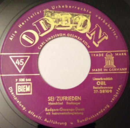 Sei zufrieden - LUKAS TRIO, ein Fake?