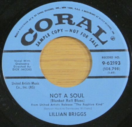 LILLIAN BRIGGS