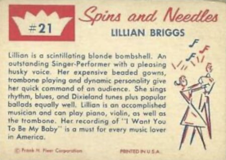 LILLIAN BRIGGS