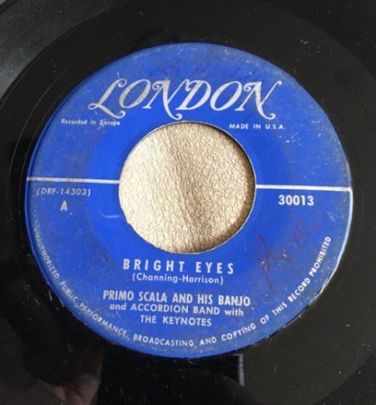 PRIMO SCALA (Harry Bidgood)