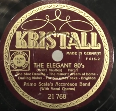 PRIMO SCALA (Harry Bidgood)