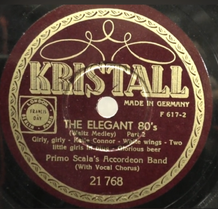 PRIMO SCALA (Harry Bidgood)