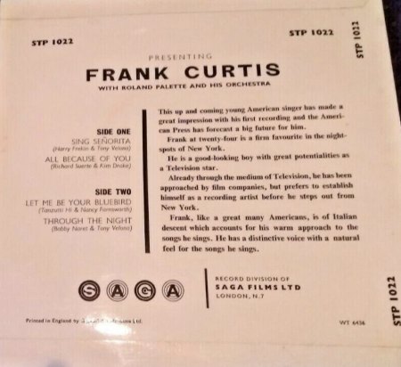 FRANK CURTIS