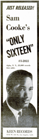 Sam Cooke - Keen records.png