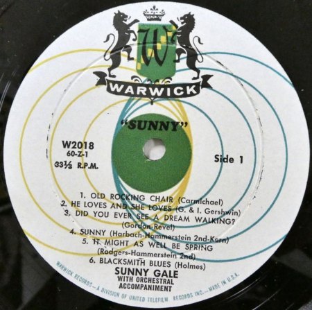 SUNNY GALE