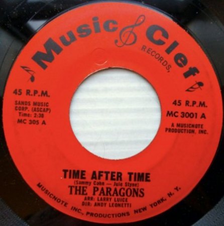 THE PARAGONS - Doo-Wop