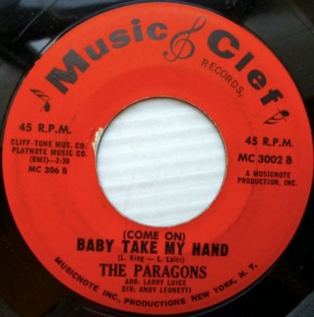 THE PARAGONS - Doo-Wop
