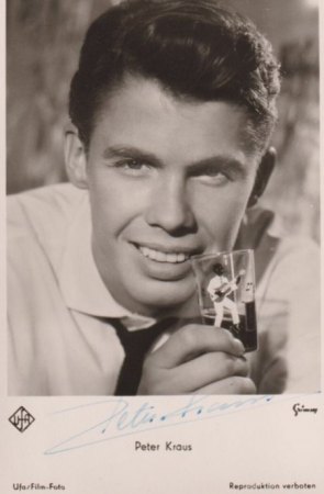 PETER KRAUS - Post- & Autogrammkarten