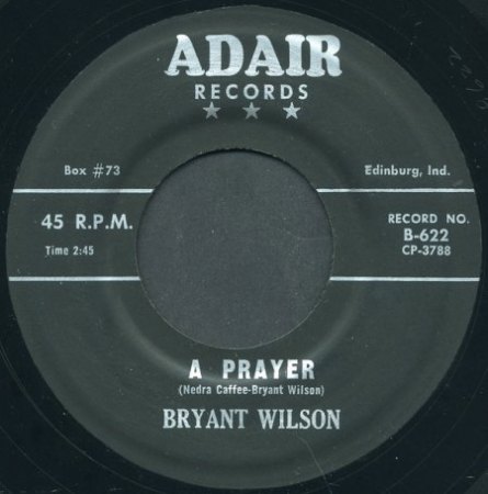 BRYANT AND CATHERINE WILSON